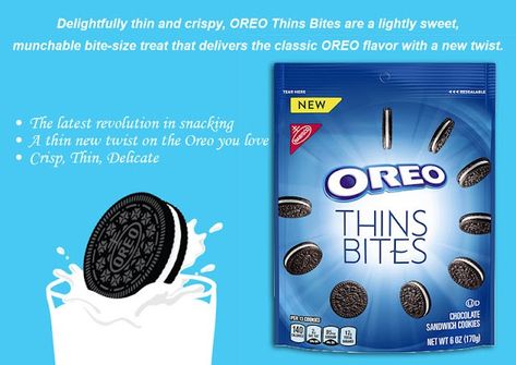 Oreo Thins, Oreo Flavors, Sandwich Cookies, Bite Size, Coconut Water, Oreo, Sandwiches, Coconut, Snacks