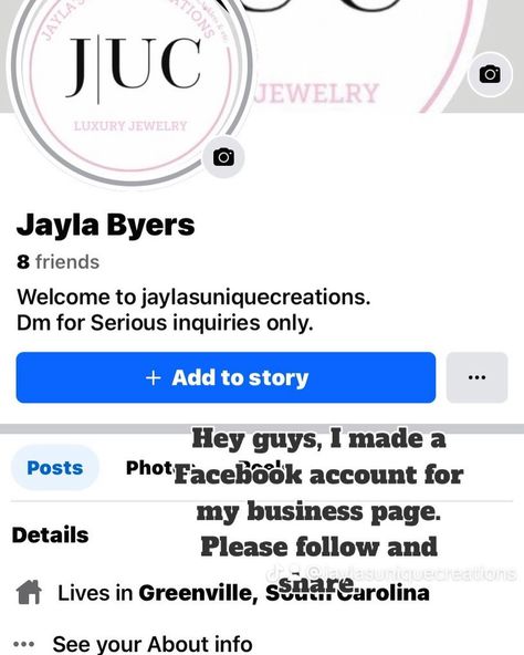 I created a Facebook page for my business finally. I can’t wait to see how far this will help my business grow. with that being said please follow and share my business page to your friends and family. I would really appreciate it Thank you. #2024graduate #bangles #facebook #explore #supportsmallbusiness #blackowned Please Follow My Business Page, Business Facebook Page, Say Please, Business Page, Creating A Business, Business Pages, Support Small Business, My Business, Grow Business