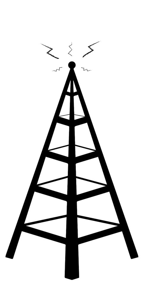 Cellphone Tower Network - Free vector graphic on Pixabay Tower Drawing, Eagle Drawing, Radio Wave, Our Environment, Public Domain Images, Typography Logo, Android Wallpaper, Free Pictures, Cell Phones