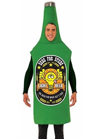 15 Outrageously Funny Costumes For Guys Funny Costumes For Guys, Costumes For Guys, Bottle Costume, Abs Shirt, Beer Costume, Hotdog Costume, Food Costumes, Costumes Dresses, Best Halloween Costumes