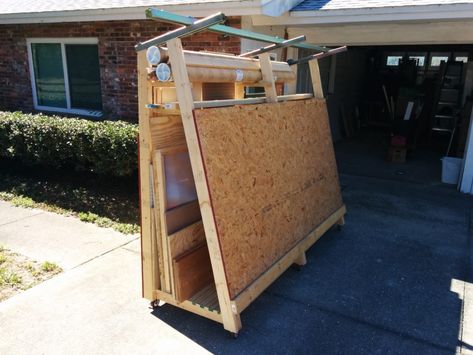 Long Board & Sheet Storage + Maslow CNC Frame | Jay's Technical Talk Maslow Cnc, Outdoor Wood Burner, Woodworking Items That Sell, Sheet Storage, Diy Cnc Router, Lumber Storage, Balcony Grill Design, Wood Table Design, Long Board