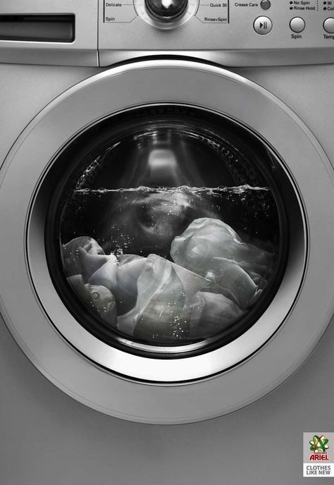 Ariel: Ultrasound Laundry Ads, Dry Cleaning Business, Laundry Business, Visual Puns, Washing Machine Repair, Fall Art Projects, 광고 디자인, Street Marketing, Infographic Design Inspiration