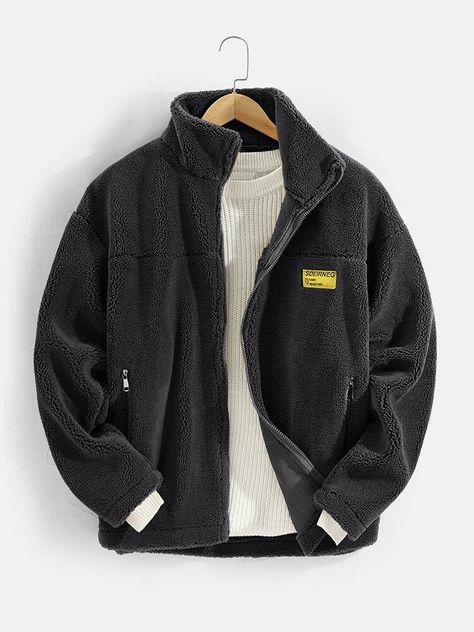 Fleece Jacket Outfit, Money Clothes, Fleece Outfit, Thick Jacket, Mens Fleece Jacket, Mens Outdoor Clothing, Mens Casual Outfits Summer, Mens Casual Dress Outfits, Guys Clothing Styles