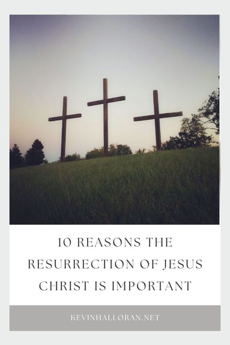 The resurrection of Jesus Christ is the most important event in the history of the world. It is the culmination of Holy Week, and what gives hope to millions of Christ-followers around the world.

What is the meaning of the resurrection of Jesus Christ? This article shares ten reasons why Jesus’ resurrection is so important.
https://www.kevinhalloran.net/meaning-resurrection-jesus-christ/
#easter #JesusChrist #Christianity #Bible #BibleVerses Anchored In Christ, Resurrection Jesus, Christ Easter, Easter Scriptures, Resurrection Of Jesus Christ, The Resurrection Of Jesus, Resurrection Of Jesus, History Of The World, Psalm 16