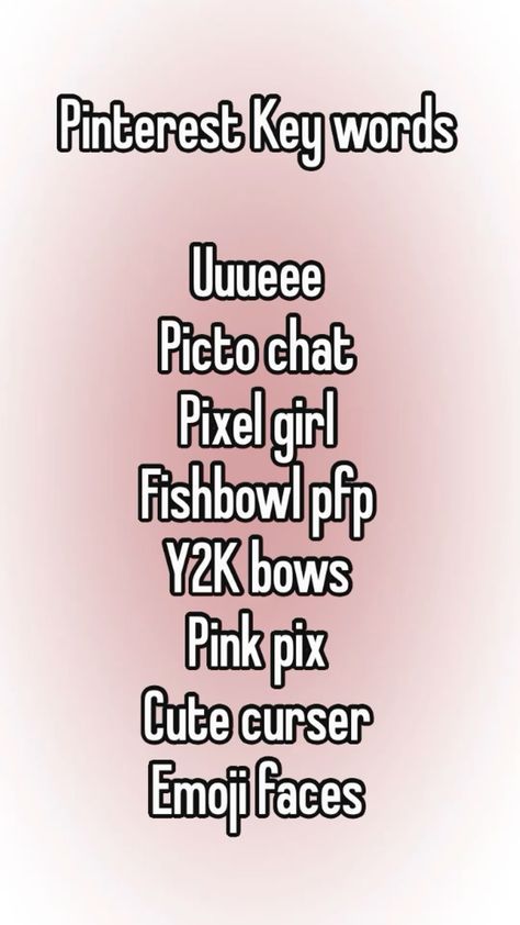 Pintrest Key Word, Pinterest Code Words, Key Words For Pinterest, Pola Jaring, Pinterest Key, Pink Website, Whatsapp Info, Cute Text Symbols, Pinterest Codes