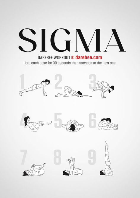 Sigma Workout Sigma Workout, Yoga Benefits, Strength Workout, Full Body Workout, At Home Workouts, Yoga