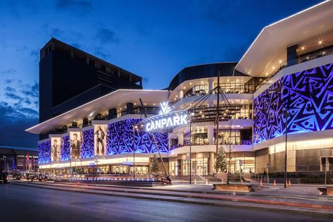 Canpark Shopping Mall – Toner Architects Mall Outside Design, Mall Architecture Exterior, Mall Project Architecture, Mall Facade Design, Mall Building, Shopping Center Architecture, Mall Architecture, Shopping Mall Design, Mall Facade