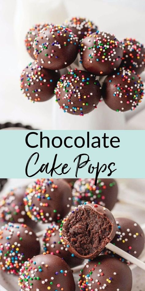 Recipe For Cake Pops, Chocolate Cake Pops Recipe, Perfect Cake Recipe, Dessert Videos, Cake Pop Recipe Easy, Oreo Cake Pops, Instant Espresso, Cake Ball Recipes, Cake Pop Maker