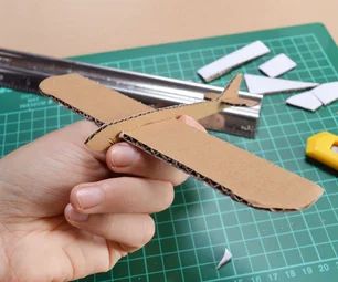 Cardboard Projects - Instructables Origami Insects, Hang Glider, Wooden Plane, Corrugated Card, Edging Ideas, Simple Machines, Diy Cans, Trash To Treasure, Paper Folding