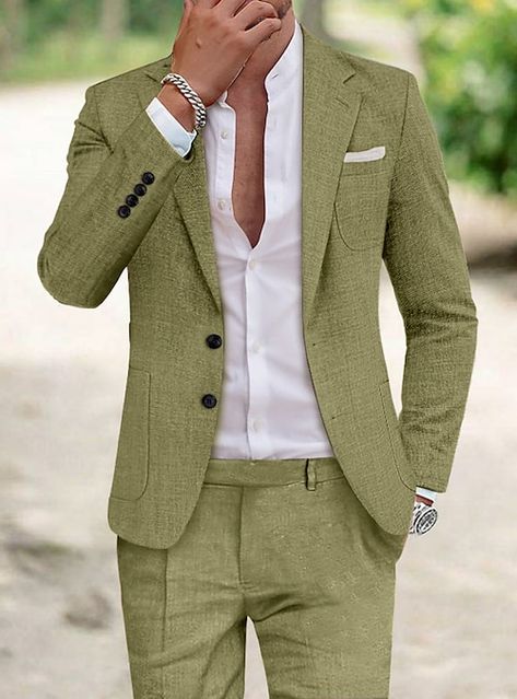 Mens Linen Suit, Linen Suits For Men, Linen Men, Stylish Suit, Linen Suits, Mens Linen, Linen Suit, Man Set, Modern Gentleman