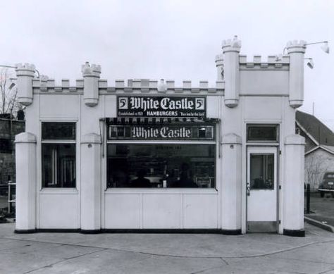 White Castle at Reading Rd. and California Ave.  AKA The Bond Hill White Castle. Blackstone White Castle, Harold And Kumar Go To White Castle, White Queen Alice In Wonderland Castle, White Castle Restaurant, White Castle Hamburgers, Cincinnati Restaurants, Castle And Key Distillery, Cincinnati Ohio, Moving To California