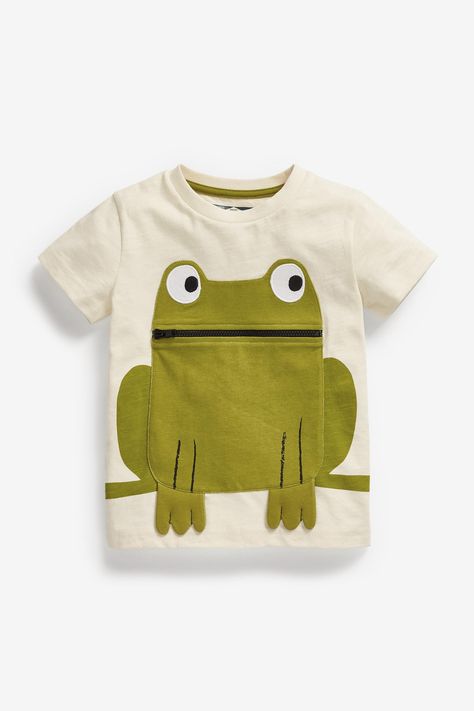 Buy Rainbow Dino Appliqué T-Shirt (3mths-7yrs) from the Next UK online shop T Shirts Plain, Fun Animals, Boys Tops, Mindfulness For Kids, Polo T Shirts, Baby Store, Kids Fashion Boy, Fun Designs, Kids Prints