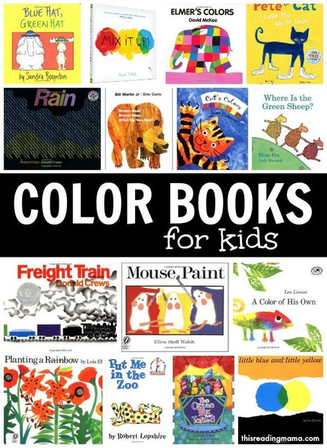 These color books for kids are PERFECT for sneaking in some color learning, even with reluctant learners! Color Learning, Kindergarten Colors, Color Unit, Toddler Coloring Book, Preschool Colors, Teaching Colors, Tot School, Preschool Books, Printable Books