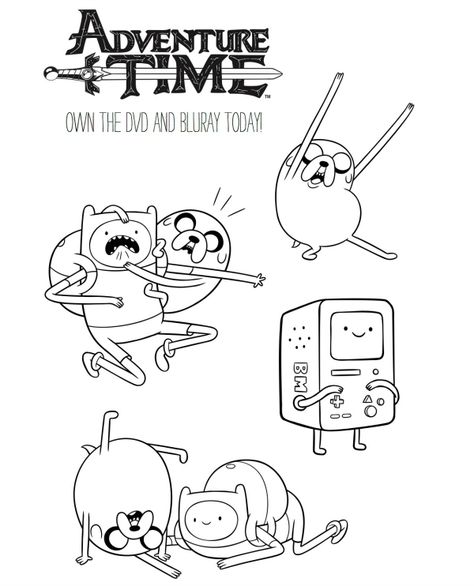 Cartoon Network Printable Adventure Time Coloring Page Adventure Time Coloring Pages, Jeep Wrangler Rubicon Unlimited, Adventure Time Drawings, Adventure Cartoon, Adventure Time Style, Adventure Time Tattoo, Cartoon Network Studios, Flash Sheets, Adventure Time Characters