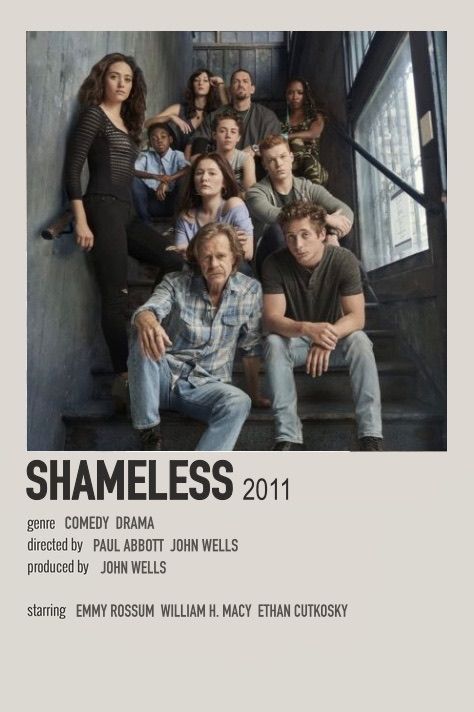 Shameless alternate polaroid tv show poster ~ made by @lavendersorrows Shameless Movie, Shameless Characters, Indie Movie Posters, Shameless Tv Show, Film Polaroid, Iconic Movie Posters, Film Posters Minimalist, Film Posters Vintage, Film Disney