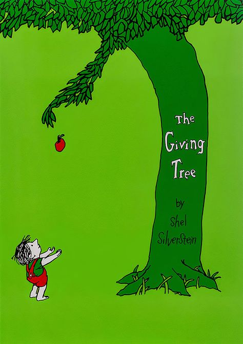 The Giving Tree Aesthetic, The Giving Tree Drawing, The Giving Tree Art, Books From The 90s, The Giving Tree Tattoo, Giving Tree Tattoo, Giving Tree Tattoos, Shel Silverstein Books, Generation Years