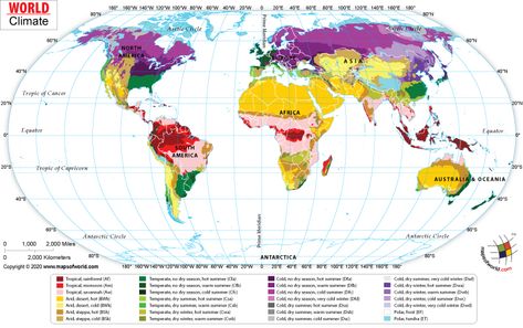 World Climate Map Climate Map, Cold Deserts, Tropic Of Capricorn, Polar Climate, Climate Zones, Map World, Hot Desert, Cob House, Bedroom Floor