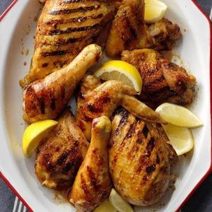 Barbecued Picnic Chicken Recipe: How to Make It Grilled Chicken Recipe, Chicken Thighs Recipes, Homemade Barbecue Sauce, Barbecue Chicken, Cooking Guide, Grilled Chicken Recipes, Savory Recipes, Poultry Recipes, Lemon Chicken