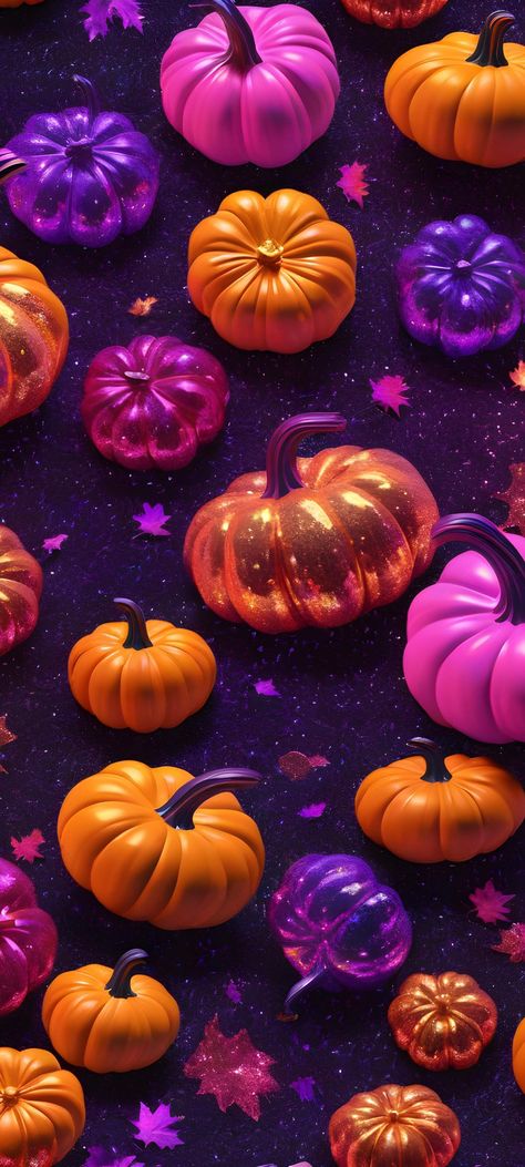 Gothic Thanksgiving Wallpaper, Colorful Fall Wallpaper, Cute Pumpkin Background, Disney Halloween Wallpaper Iphone, Purple Fall Wallpaper, Phone Backgrounds Fall, Cute Pumpkin Wallpaper, Pink Halloween Wallpaper, Iphone Wallpaper Modern