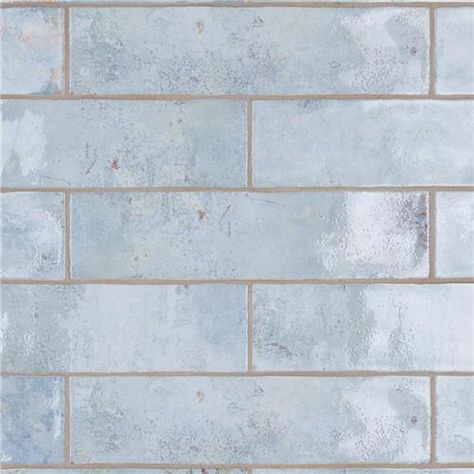 Show details for Biarritz Blue 3"x12" Ceramic Wall Subway Tile Blue Shower Tile, Blue Kitchen Tiles, Blue Subway Tile, Fireplace Facade, Rectangle Tiles, Blue Backsplash, Kitchen Backsplash Designs, Merola Tile, Bathroom Backsplash