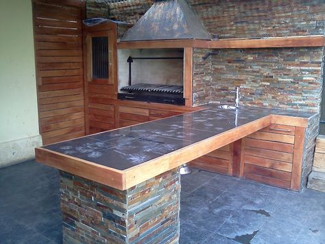 Outdoor Kitchen Sink, Granite Kitchen Counters, Outdoor Kitchen Countertops, Laminate Kitchen, Outdoor Kitchen Patio, Granite Kitchen, Outdoor Kitchen Design, Outdoor Bar, Outdoor Cooking