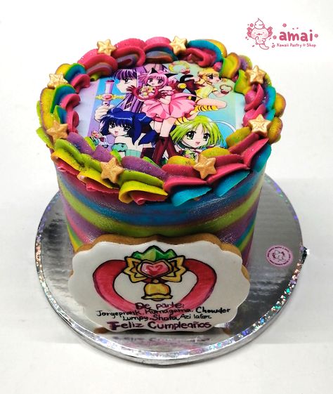 Mew Cake, 24 Birthday, Mew Mew Power, Tokyo Mew Mew, 24th Birthday, Mew Mew, Tokyo, Birthday Cake, Cake