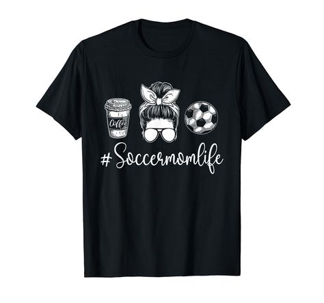 PRICES MAY VARY. Are you a Soccer Player? Are you looking for a Design for a Soccer Ball Player or anyone who is passionate about soccer and shows support for all soccer players? Perfect for all professional soccer players who are actively competing in a tournament. This Soccer design is an exclusive novelty design. Grab this Soccer design for Soccer Fans, Sports Lovers, Soccer Tournament Players, Soccer Athletes, or Soccer Enthusiasts. Also perfect for soccer moms and soccer dads Lightweight, C Soccer Mom Gear, Funny Soccer Shirts, Soccer Moms, Soccer Design, Soccer Tournament, Soccer Fan, Professional Soccer, Soccer Life, Soccer Funny