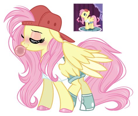 #2440457 - safe, artist:emberslament, fluttershy, pegasus, pony, 90s grunge fluttershy, alternate hairstyle, backwards ballcap, baseball cap, bubblegum, cap, clothes, converse, eyes closed, eyeshadow, female, food, gameloft interpretation, gum, hat, high res, makeup, mare, screencap reference, shoes, shorts, simple background, sneakers, solo, transparent background, two toned wings, wings - Derpibooru Eyes Closed Drawing, My Little Pony Poster, Mlp Fan Art, My Little Pony Comic, Mlp Equestria Girls, My Little Pony Characters, My Little Pony Drawing, Mlp Pony, My Little Pony Pictures