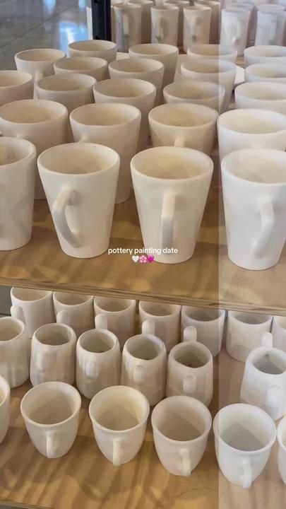 Clay painting day #clayart #claypainting #dateideas | TikTok Pottery Painting Date, Pottery Date, Painting Date, Clay Painting, Cute Date Ideas, Clay Paint, Date Ideas, Painting Videos, Friendship Goals