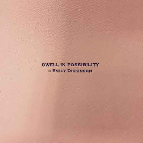 Possibility Tattoo, I Dwell In Possibility, Dwell In Possibility, Typed Quotes, Magic Words, Aesthetic Words, Sweet Words, Epiphany, Instagram Captions