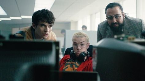 Black Mirror: Bandersnatch Colin Ritman, Black Mirror Bandersnatch, Fionn Whitehead, Mirrors Film, Will Poulter, Mahershala Ali, Bill Hader, Julia Louis Dreyfus, Frank Herbert