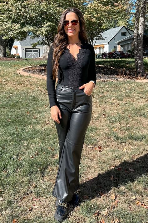 Bachelorette Party Outfit Ideas, Leather Pants Outfits, Faux Leather Pants Outfit, Clubbing Outfit, Amazon Clothing, Party Outfits Night, Leather Pants Outfit, Bachelorette Party Outfit, Outfit Night