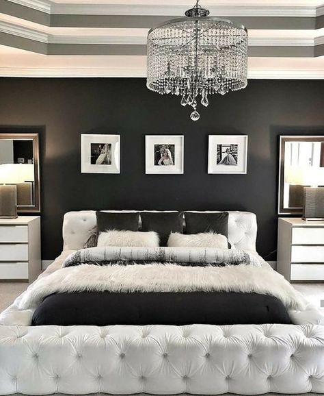 Bedroom Decor Master For Couples, Bedroom Decor For Couples, Master Decor, Teen Bedroom Decor, Girl Bedroom Decor, Stylish Bedroom, Master Bedrooms Decor, Room Inspiration Bedroom, Room Ideas Bedroom