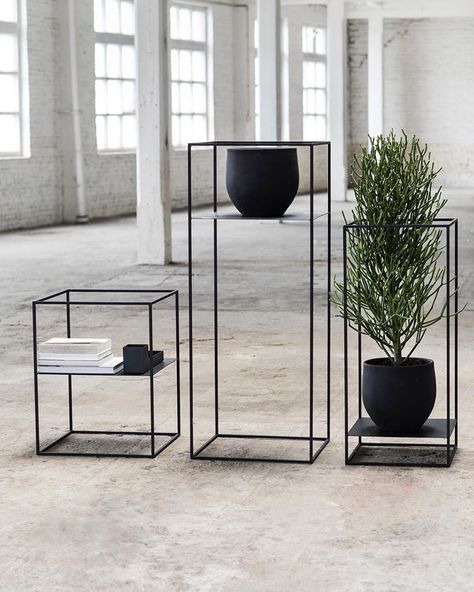 Serax (@seraxbelgium) • Instagram photos and videos Support Pour Plante, Plant Display, Regal Design, Armchair Furniture, Plant Shelves, Table Vases, Outdoor Wall Lamps, Metal Furniture, Small Tables