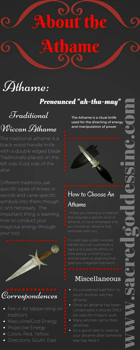 ☽✪☾...Athame Correspondences Witchy Tools, Magic Journal, Witches Garden, Shadow Book, Goddess Hecate, Wicca For Beginners, Witchcraft Spells For Beginners, Witch Board, Witch Tools