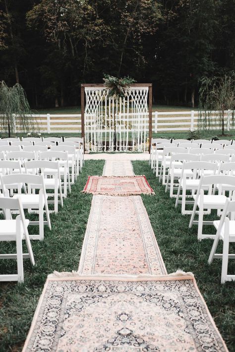 Pretty Rugs, Keys Wedding, Aisle Runner, Aisle Decor, Marriage Ceremony, Wedding Aisle, Ceremony Venue, Reception Ideas, Casual Wedding