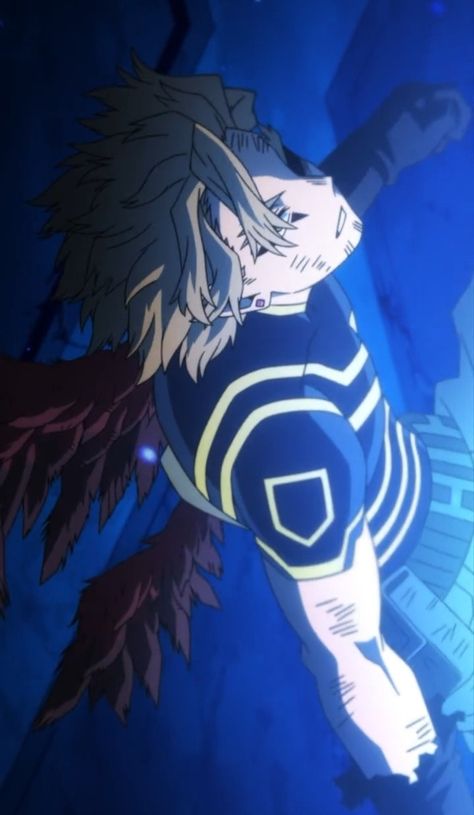 Hawks Wallpaper Desktop, Hawk Mha Wallpaper, Hawks Smiling, Hawks Animal, Hawks Mha Screenshots, Hawk Pictures, Sunflower Iphone Wallpaper, My Hero Academia Costume, Hero Daddy