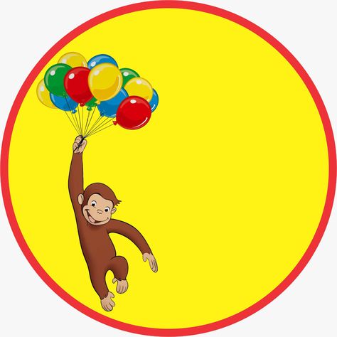 Monkey Pics, Curious George Party, Curious George, Party Planning, Pastel, Birthday