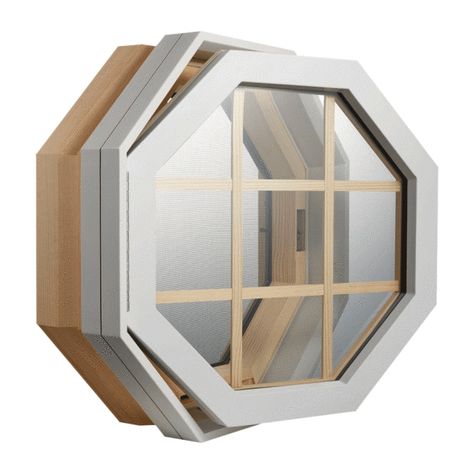 webb-decorative-window Hexagon Window, Indoor Treehouse, Bedroom Parents, Oval Windows, Octagon Window, Window Jamb, Specialty Windows, Exterior Bathroom, Window Arch