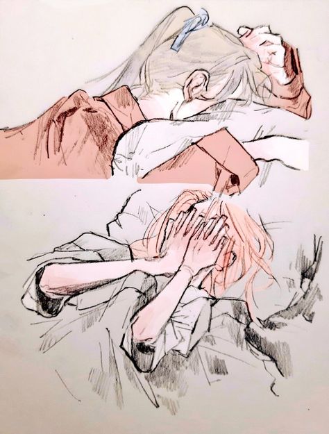 Couple Poses Drawing, Oc Drawings, Yuri Manga, Lesbian Art, Yuri Anime, Anime Girlxgirl, Couple Drawings, Art Anime, Drawing Poses