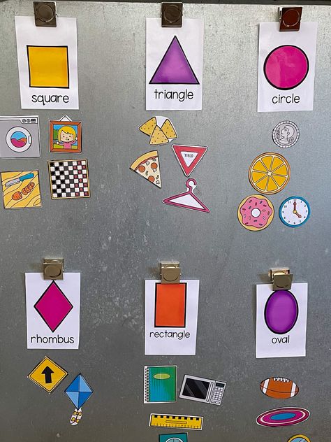 Magnet Board Activities Preschool, Magnet Center Preschool, Magnet Board Ideas For Kids, Magnet Center Kindergarten, Magnetic Wall Activities, Magnet Board Ideas, Magnet Kindergarten Activities, Interactive Magnetic Board, Preschool Magnet Board