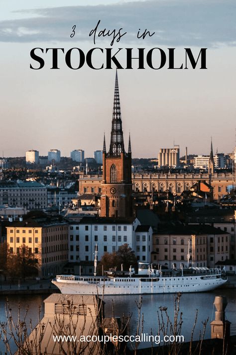 3 days in Stockholm Visit Stockholm, Stockholm City, Metro System, National City, Baltic Sea, Boat Tours, Archipelago, National Museum, Park City