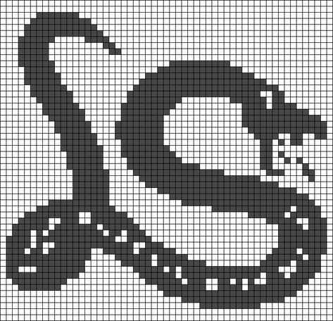 Snake Alpha Pattern, Taylor Swift Reputation Snake, Reputation Snake, Shelby Super Snake, Pixel Grid, Super Snake, Taylor Swift Reputation, Beads Ideas, Alpha Pattern