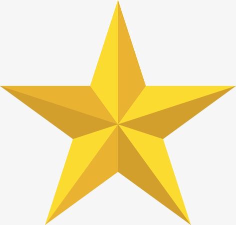 Yellow Star Png, Airforce Ranks, Dancing Baby Gif, Segi Lima, Disney Princess Cake Topper, Stars Yellow, Five Point Star, Star Png, Birthday Logo