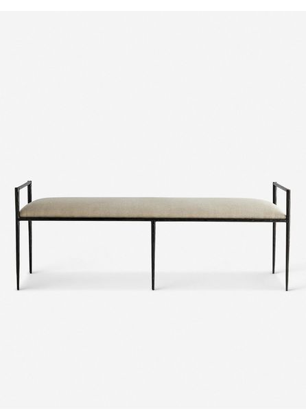 Entry Bench, Iron Bench, Living Room Bench, Lulu And Georgia, Bedroom Bench, Outdoor Furniture Collections, Modern Bench, Living Room Shop, Outdoor Dining Furniture