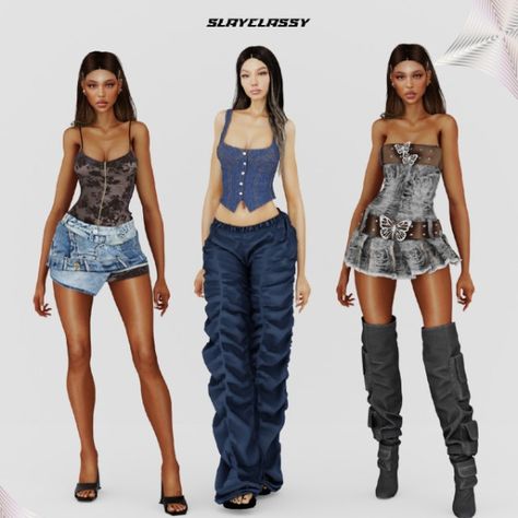 Sims 4 Cool Clothes, Sims 4 Tsr, Play Sims 4, Cc Clothes, Free Sims 4, Sims 4 Characters, Sims Four, Sims4 Clothes, Sims 4 Cc Packs