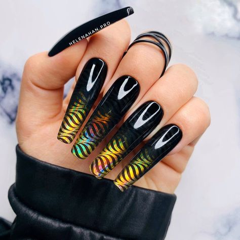 Nails Gorgeous, Nail White, Nails Styles, Nail Hacks, Instagram Pro, Colors Nails, Nails Colorful, Coffin Nails Matte, Nails Sparkle