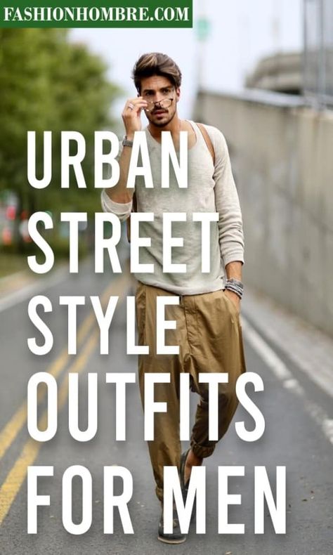 46 Urban Street Style Outfits For Men in 2021 - Fashion Hombre Men's Hipster Style, Semi Formal Outfits, Max Fashion, Urban Clothing, Outfits For Men, Long Overcoat, Hipster Style, Style 2023, Urban Street Style