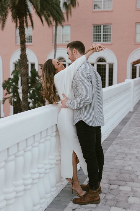 Don Cesar Engagement Photos, Engagement Pictures Beach, Pink Hotel, Florida Weather, St Petersburg Fl, Beach Engagement Photos, Perfect Couple, Beach Engagement, St Petersburg