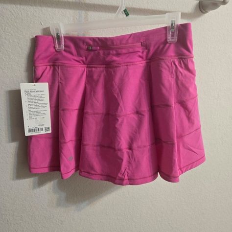 Pace Rival Mr Skirt *Long Size 6 Nwt Never Used!! Just Too Long For My Liking Was $78 Selling For $50 Lululemon Skirt, Skirt Long, Long Skirt, Lululemon Athletica, Womens Skirt, Size 6, Skirt, Pink, Color